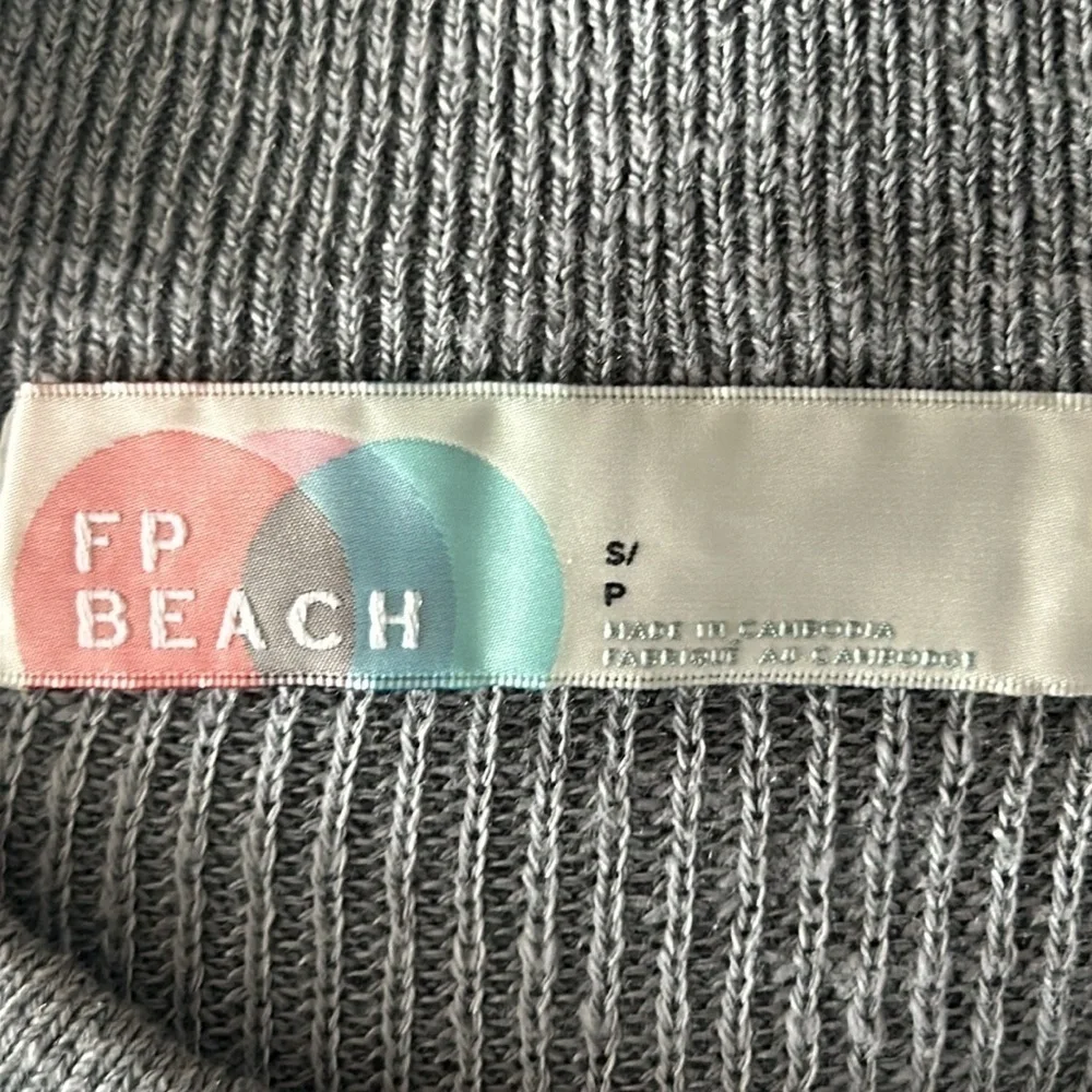 Free People Beach size small blue knit sweater